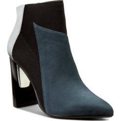 Botki UNITED NUDE - Zink Hi 101665203214 Indigo/Black/Silver. Czarne botki damskie skórzane marki United Nude. W wyprzedaży za 599,00 zł.