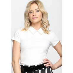 T-shirty damskie: Biała Bluzka Wild Lily