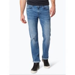 Jeansy męskie regular: BOSS Athleisure - Jeansy męskie – C-Kansas, niebieski