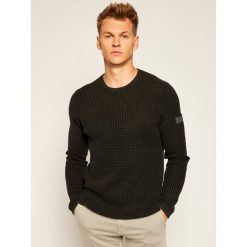 Sweter JOOP! Jeans 15 JJK-09Hadrian 30023854. Czarne swetry męskie JOOP! Jeans, xxl, bez wzorów, z jeansu, klasyczne, z klasycznym kołnierzykiem, bez kaptura. Za 589,00 zł.