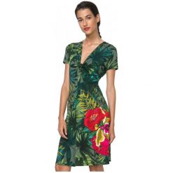 Sukienki: Desigual Sukienka Damska Maroni Xs Zielony