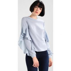 Bluzy damskie: Lost Ink INSERT SLEEVE Bluza light blue