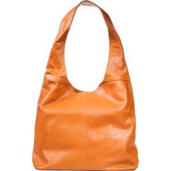 Torebki klasyczne damskie: Skórzana torebka w kolorze brązowym – 33 x 32 x 16 cm