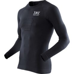 Bluza X-Bionic Speed EVO Running Shirt Long M Czarna. Czarne bluzy męskie X BIONIC, m, bez wzorów, z tkaniny, bez kołnierzyka, bez rękawów, do biegania. Za 449,99 zł.