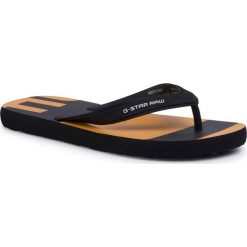 Japonki G-STAR RAW - Dend D16905-3593-2069 Black/Yellow. Czarne klapki męskie G-Star RAW, bez wzorów, z tworzywa sztucznego. Za 109,00 zł.