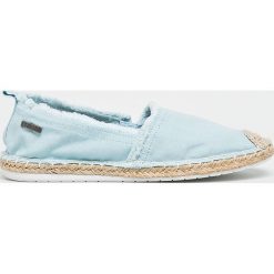 Big Star - Espadryle. Niebieskie espadryle damskie BIG STAR, bez wzorów, z materiału, bez obcasa. Za 89,90 zł.
