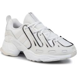 Buty adidas - Eqt Gazelle EE7744 Crywht/Crywht/Cblack. Białe sneakersy męskie Adidas, ze skóry, bez zapięcia. W wyprzedaży za 309,00 zł.