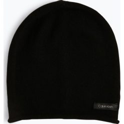 Calvin Klein Womenswear - Czapka damska z dodatkiem kaszmiru, czarny. Czarne czapki damskie Calvin Klein Womenswear, z kaszmiru. Za 269,95 zł.