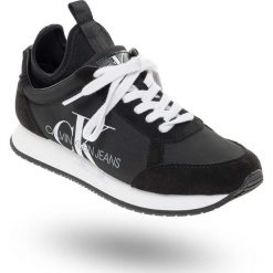 SNEAKERSY JOSSLYN Calvin Klein Jeans. Czarne sneakersy damskie Calvin Klein Jeans, z jeansu. Za 407,40 zł.