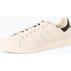 Adidas Originals - Męskie tenisówki ze skóry – Stan Smith, czarny. Czarne trampki męskie adidas Originals, bez wzorów, ze skóry, klasyczne, bez zapięcia. Za 379,95 zł.