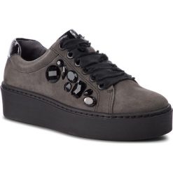 Sneakersy TAMARIS - 1-23702-31 Graphite/Black 208. Szare sneakersy damskie Tamaris, z materiału. W wyprzedaży za 259,00 zł.