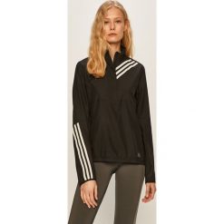 Adidas Performance - Kurtka. Czarne kurtki damskie adidas Performance, s, bez wzorów, z poliesteru, krótkie, bez kaptura. Za 179,90 zł.