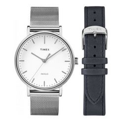 Timex Zegarki Damskie twg016700. Szare zegarki damskie marki Timex. W wyprzedaży za 329,00 zł.