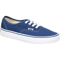 Vans - Tenisówki Authentic. Niebieskie tenisówki damskie marki Vans, z aplikacjami, z gumy. Za 259,90 zł.