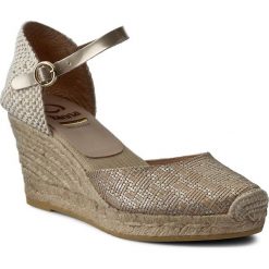 Espadryle damskie na koturnie: Espadryle KANNA – KV4087 Martinica Sabbia