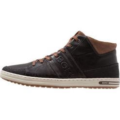Björn Borg CURD MID Sneakersy wysokie black. Czarne sneakersy męskie marki Björn Borg, bez wzorów, ze skóry ekologicznej, bez zapięcia. Za 509,00 zł.