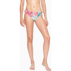Bikini: Figi bikini „Tropic Frills” w kolorze białym ze wzorem