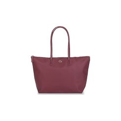 Torby shopper Lacoste L.12.12 CONCEPT LARGE. Czerwone torby damskie na zakupy Lacoste, bez wzorów, bez dodatków. Za 429,00 zł.