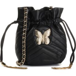 Torebka TWINSET - Secchiello 192TA7105 Nero 00006. Czarne torebki klasyczne damskie Twinset, bez wzorów, ze skóry, eleganckie, bez dodatków. W wyprzedaży za 899,00 zł.