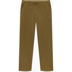 Spodnie "Kelia" w kolorze jasnobrązowym. Pomarańczowe spodnie damskie American Vintage, xs, z bawełny. W wyprzedaży za 214,95 zł.