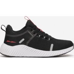 Czarno-Czerwone Buty Sportowe Nemortia. Czarne buty sportowe męskie Born2be, bez zapięcia. Za 129,99 zł.