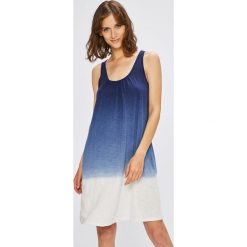 Lauren Ralph Lauren - Koszula nocna. Niebieskie koszule damskie marki Lauren Ralph Lauren, s, z bawełny, z okrągłym kołnierzem. W wyprzedaży za 269,90 zł.