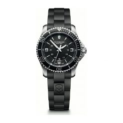 ZEGAREK VICTORINOX SWISS ARMY Maverick small 241702. Czarne zegarki damskie Victorinox, szklane. Za 1690,00 zł.