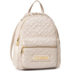 Plecak LOVE MOSCHINO - JC4204PP0AKA0110 Avorio. Brązowe plecaki damskie Love Moschino, bez wzorów, ze skóry ekologicznej, eleganckie, bez dodatków. W wyprzedaży za 749,00 zł.