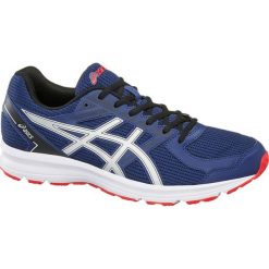 Buty męskie do biegania Asics niebieskie. Niebieskie buty sportowe męskie marki Asics, z materiału, do biegania. Za 199,90 zł.