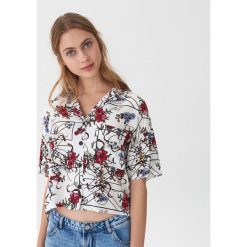 Koszula vintage - Wielobarwn. Szare koszule damskie House, s, bez wzorów, vintage, bez kołnierzyka, bez rękawów. Za 69,99 zł.
