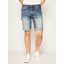Szorty jeansowe Calvin Klein Jeans J30J312792. Niebieskie spodenki i szorty męskie Calvin Klein Jeans, m, bez wzorów, z elastanu. W wyprzedaży za 269,00 zł.