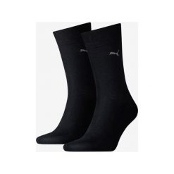 Puma 2-pack Skarpetki Czarny. Czarne skarpetki męskie Puma, bez wzorów, z elastanu. Za 42,95 zł.