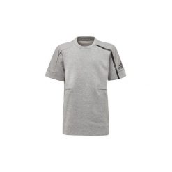 T-shirty z krótkim rękawem Dziecko adidas Koszulka adidas Z.N.E. Szare bluzki dziewczęce marki Adidas, bez wzorów, z krótkim rękawem. Za 199,00 zł.