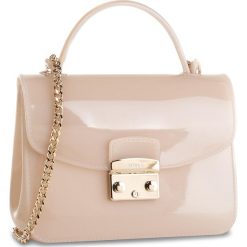 Torebka FURLA - Candy 1021257 B BOC3 PL0 Lino g. Brązowe torebki klasyczne damskie Furla, bez wzorów, z tworzywa sztucznego, klasyczne, na ramię, bez dodatków. Za 689,00 zł.