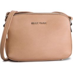 Torebka JENNY FAIRY - RX0974 Beige. Brązowe listonoszki damskie Jenny Fairy, bez wzorów, ze skóry ekologicznej, bez dodatków. Za 79,99 zł.