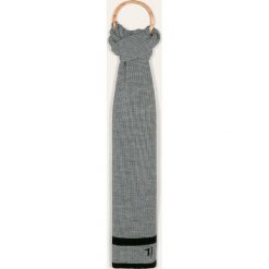 Trussardi Jeans - Szalik. Szare szaliki męskie Trussardi Jeans, bez wzorów, z wełny. W wyprzedaży za 139,90 zł.
