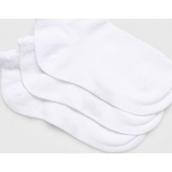 Blukids - Skarpetki dziecięce (3-pack). Białe skarpetki chłopięce Blukids, bez wzorów, z elastanu. Za 17,90 zł.