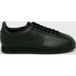 Nike Sportswear - Buty. Czarne buty sportowe męskie Nike Sportswear, ze skóry, na sznurówki. W wyprzedaży za 319,90 zł.
