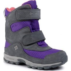Śniegowce COLUMBIA - Youth Parkers Peak Boot YY5409 Emperor/Wild Salmon 512. Fioletowe śniegowce dziewczęce Columbia, bez zapięcia. W wyprzedaży za 259,00 zł.