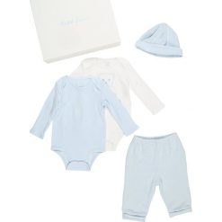 Polo Ralph Lauren PANT APPAREL ACCESSORIESGIFT BOX BABY SET Czapka beryl blue. Niebieskie bielizna dziewczęca marki Polo Ralph Lauren, z bawełny. W wyprzedaży za 367,20 zł.