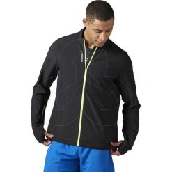 Kurtka męska Reebok Wiatrówka BK7295. Kurtki sportowe męskie Reebok, s, z elastanu, na fitness i siłownię. Za 159,00 zł.
