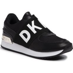 Sneakersy DKNY - Marli K3988641 Black. Czarne półbuty damskie DKNY, ze skóry ekologicznej. Za 599,00 zł.