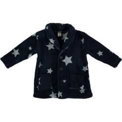 Kurtka polarowa "My Star" w kolorze granatowym. Niebieskie bluzy niemowlęce Cotton Fish, bez wzorów, z polaru, bez kaptura. W wyprzedaży za 49,95 zł.