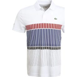 Koszulki sportowe męskie: Lacoste Sport ROLAND GARROS Koszulka sportowa white/black/ladybird ocean