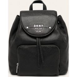 Dkny - Plecak skórzany. Białe plecaki damskie DKNY, bez wzorów, ze skóry, eleganckie. Za 1299,00 zł.