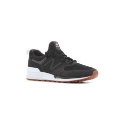 Buty New Balance MS574EMK. Czarne trampki męskie New Balance, bez wzorów, bez zapięcia. Za 359,10 zł.