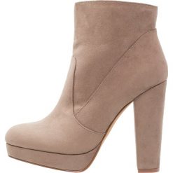 Botki damskie: ONLY SHOES ONLBERYL HEELED Botki na obcasie taupe