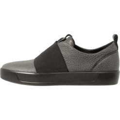 Ecco SOFT LADIES Półbuty wsuwane black. Czarne półbuty damskie ecco, bez wzorów, ze skóry, na niskim obcasie, bez zapięcia. Za 669,00 zł.