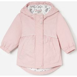 Parka z lekkim ociepleniem - Różowy. Różowe parki damskie Reserved, bez wzorów, bez kaptura. Za 119,99 zł.