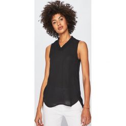 Silvian Heach - Top. Czarne topy damskie marki Silvian Heach, s, z elastanu, z włoskim kołnierzykiem. Za 239,90 zł.